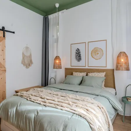 شقة Bohemian Hideaway Historic Center Parking *